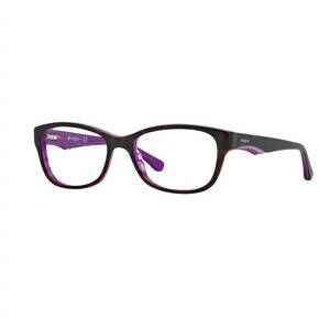 NEW VOGUE EYEWEAR women's vo 2814 eyeglasses in tortoise with purple on inside